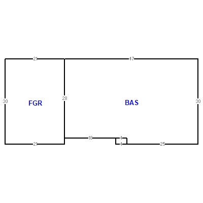 Building layout (traversing data) of this property