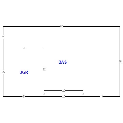Building layout (traversing data) of this property