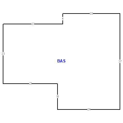 Building layout (traversing data) of this property