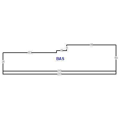 Building layout (traversing data) of this property