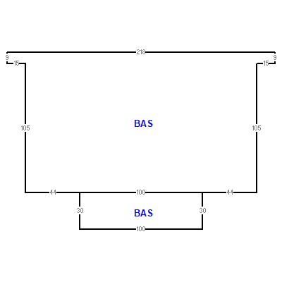 Building layout (traversing data) of this property