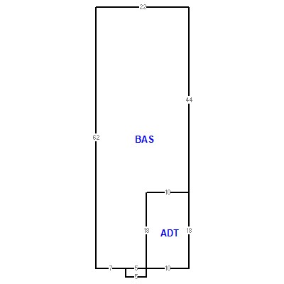Building layout (traversing data) of this property