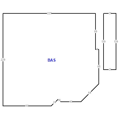 Building layout (traversing data) of this property