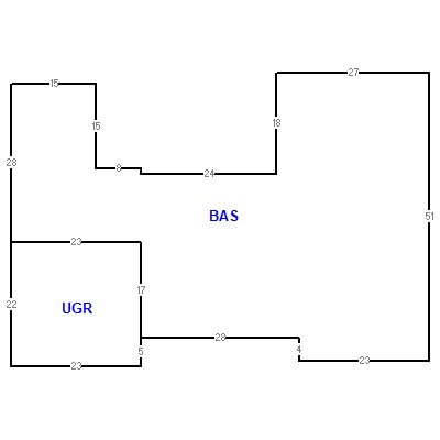 Building layout (traversing data) of this property