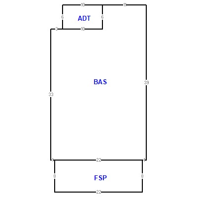 Building layout (traversing data) of this property