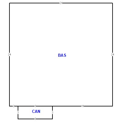 Building layout (traversing data) of this property