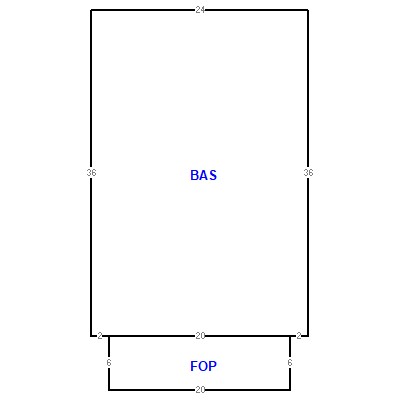 Building layout (traversing data) of this property