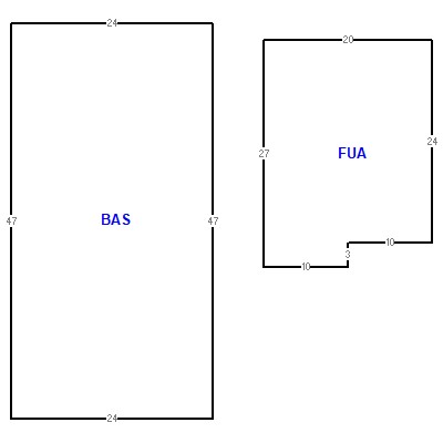 Building layout (traversing data) of this property