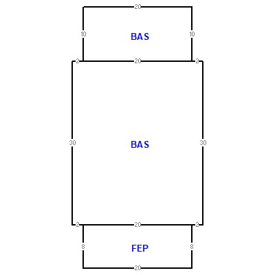 Building layout (traversing data) of this property