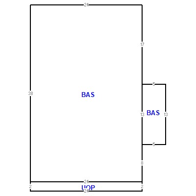 Building layout (traversing data) of this property