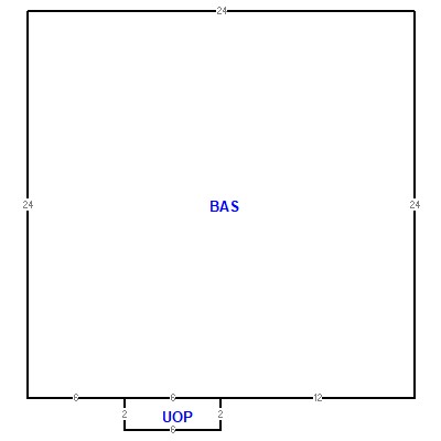 Building layout (traversing data) of this property