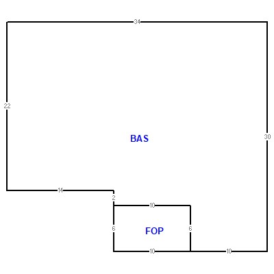 Building layout (traversing data) of this property