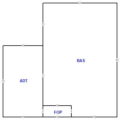 Building layout (traversing data) of this property