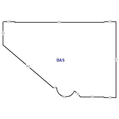 Building layout (traversing data) of this property