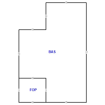 Building layout (traversing data) of this property