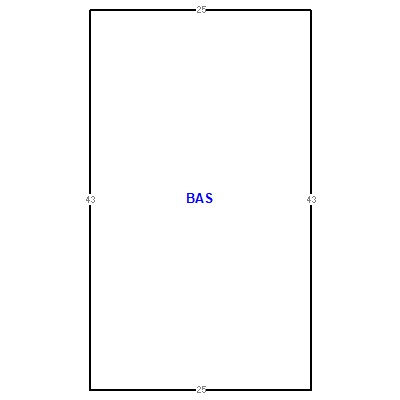 Building layout (traversing data) of this property