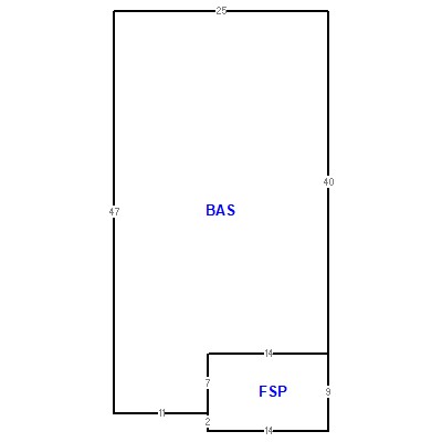Building layout (traversing data) of this property