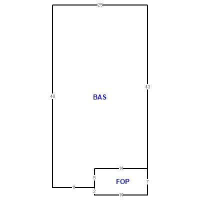 Building layout (traversing data) of this property
