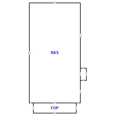 Building layout (traversing data) of this property