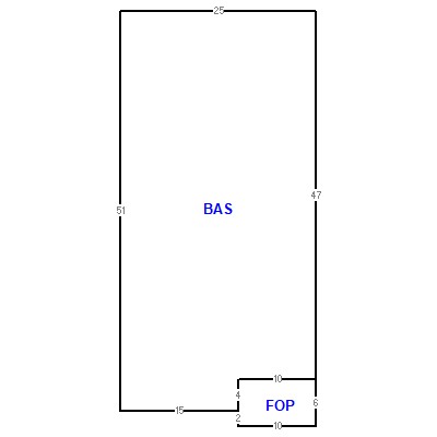 Building layout (traversing data) of this property