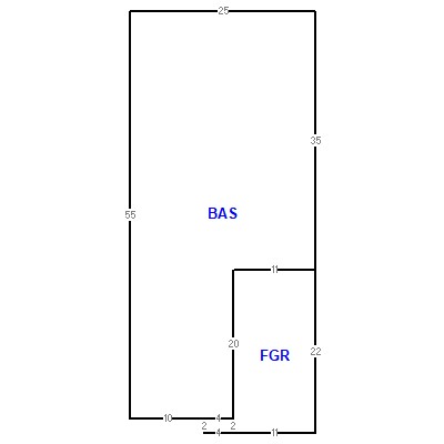 Building layout (traversing data) of this property