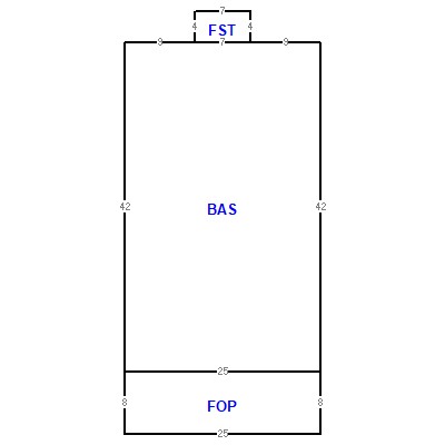 Building layout (traversing data) of this property