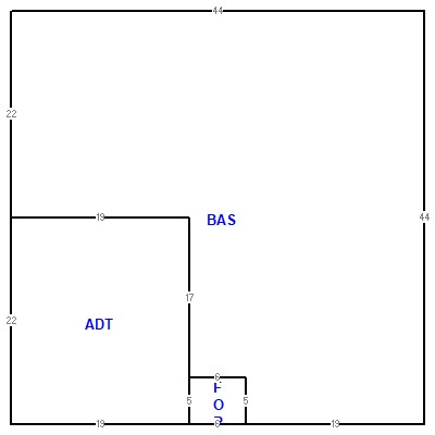 Building layout (traversing data) of this property