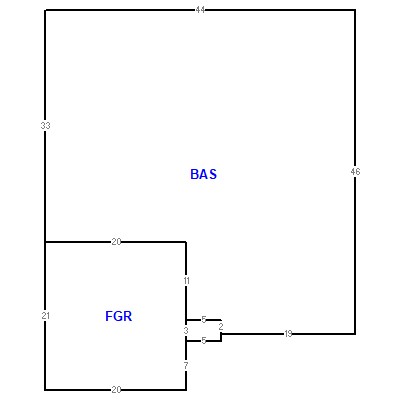 Building layout (traversing data) of this property