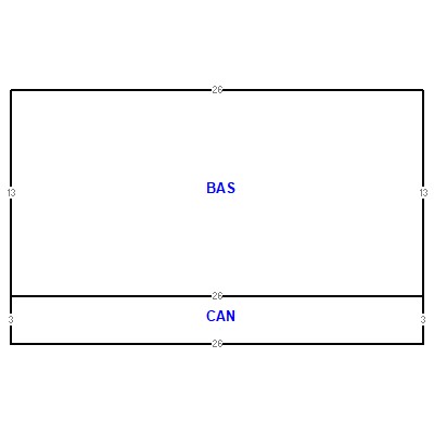 Building layout (traversing data) of this property
