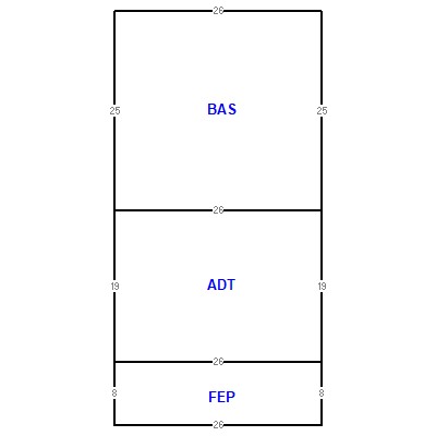 Building layout (traversing data) of this property