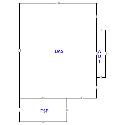 Building layout (traversing data) of this property