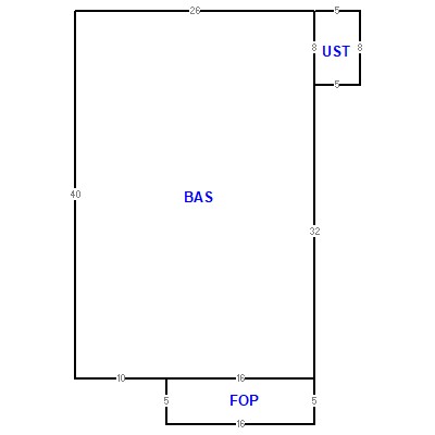 Building layout (traversing data) of this property