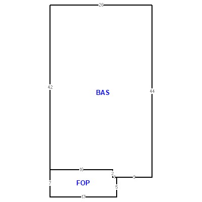 Building layout (traversing data) of this property