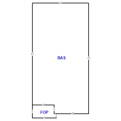 Building layout (traversing data) of this property