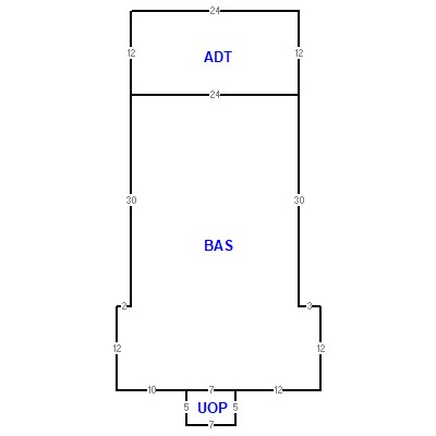 Building layout (traversing data) of this property
