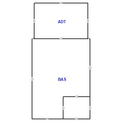 Building layout (traversing data) of this property