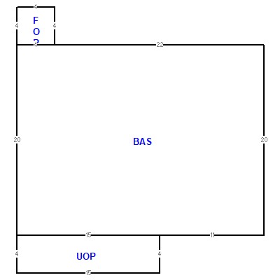 Building layout (traversing data) of this property