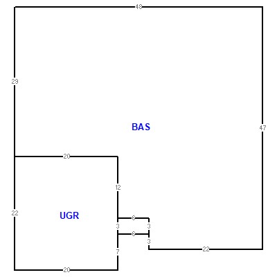Building layout (traversing data) of this property