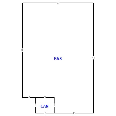 Building layout (traversing data) of this property