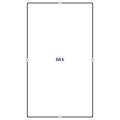 Building layout (traversing data) of this property