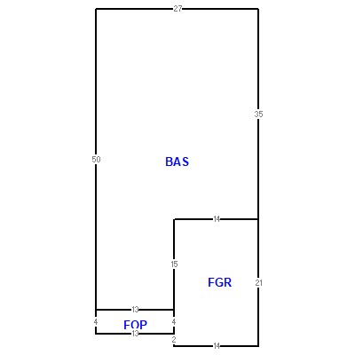 Building layout (traversing data) of this property