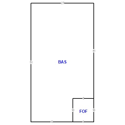 Building layout (traversing data) of this property