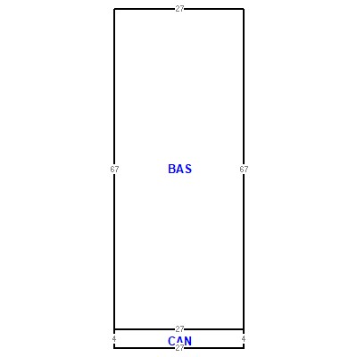 Building layout (traversing data) of this property