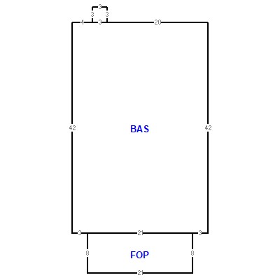 Building layout (traversing data) of this property