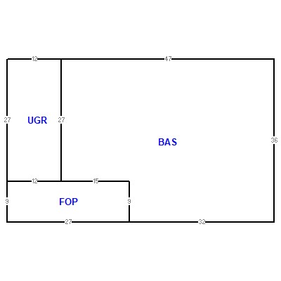 Building layout (traversing data) of this property