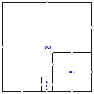 Building layout (traversing data) of this property