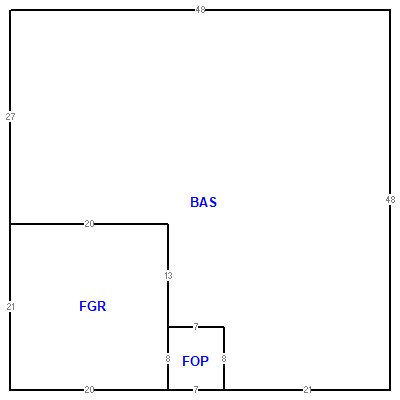 Building layout (traversing data) of this property