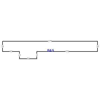 Building layout (traversing data) of this property