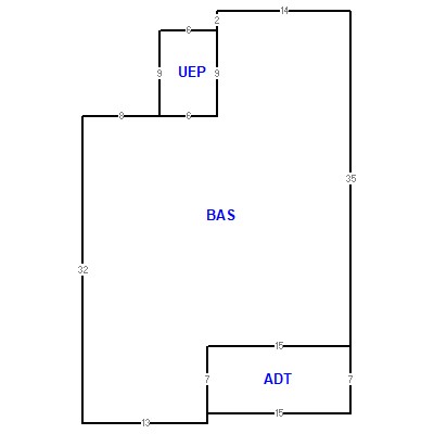 Building layout (traversing data) of this property