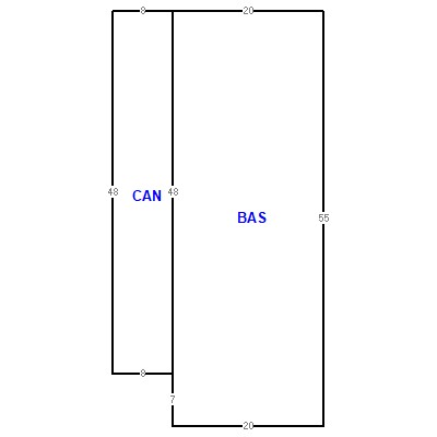 Building layout (traversing data) of this property